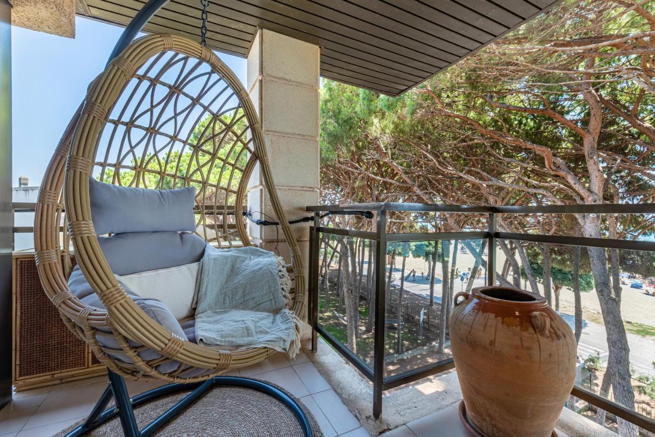 Ático en primera línea con vistas, piscina y parking Cambrils Exterior foto