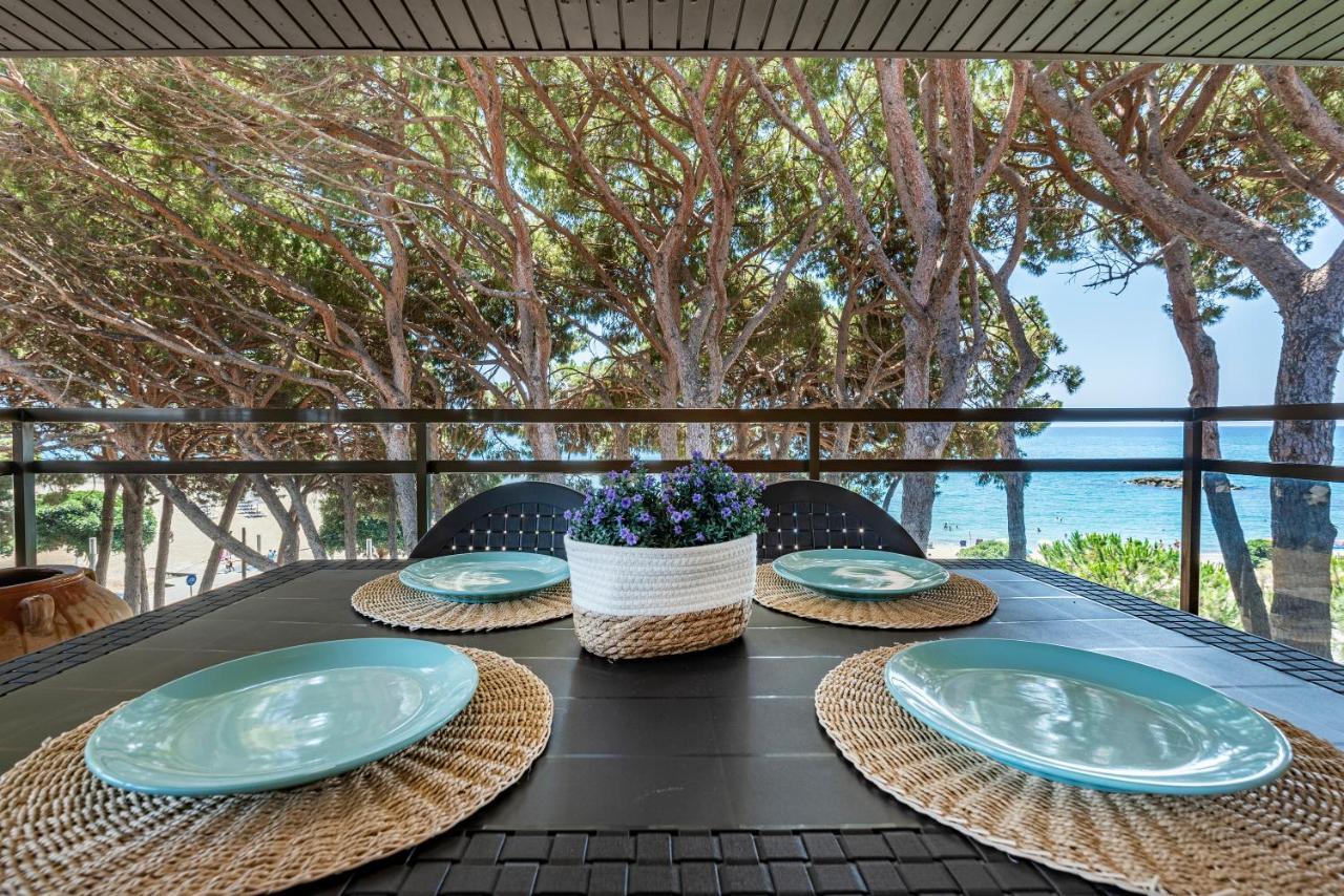 Ático en primera línea con vistas, piscina y parking Cambrils Exterior foto