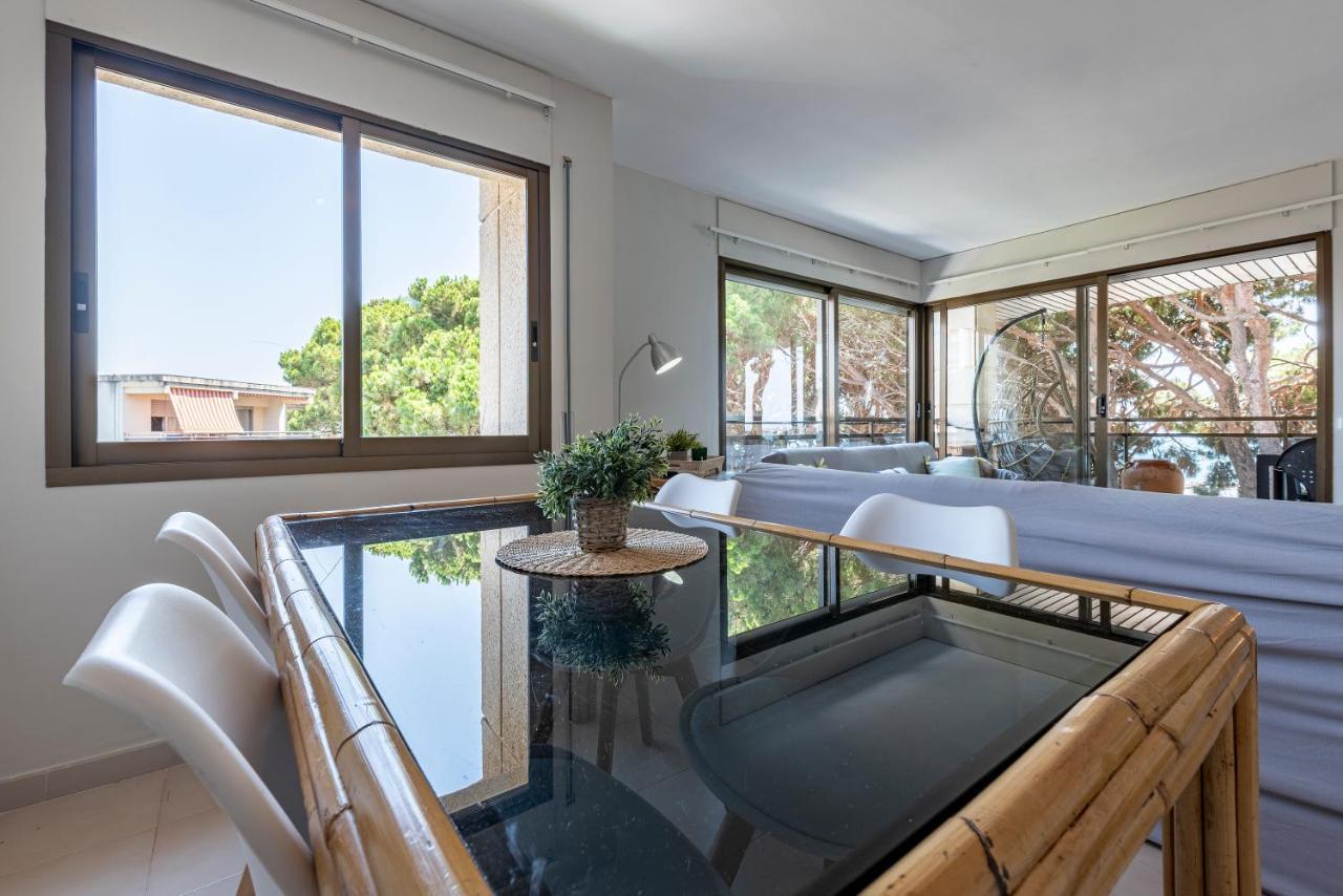 Ático en primera línea con vistas, piscina y parking Cambrils Exterior foto